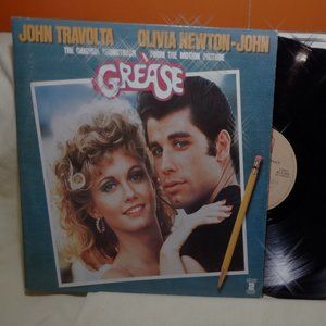 ~~~ John TRAVOLTA & Olivia NEWTON-JOHN ~~~ GREASE  Consists of 2 Vinyl Albums